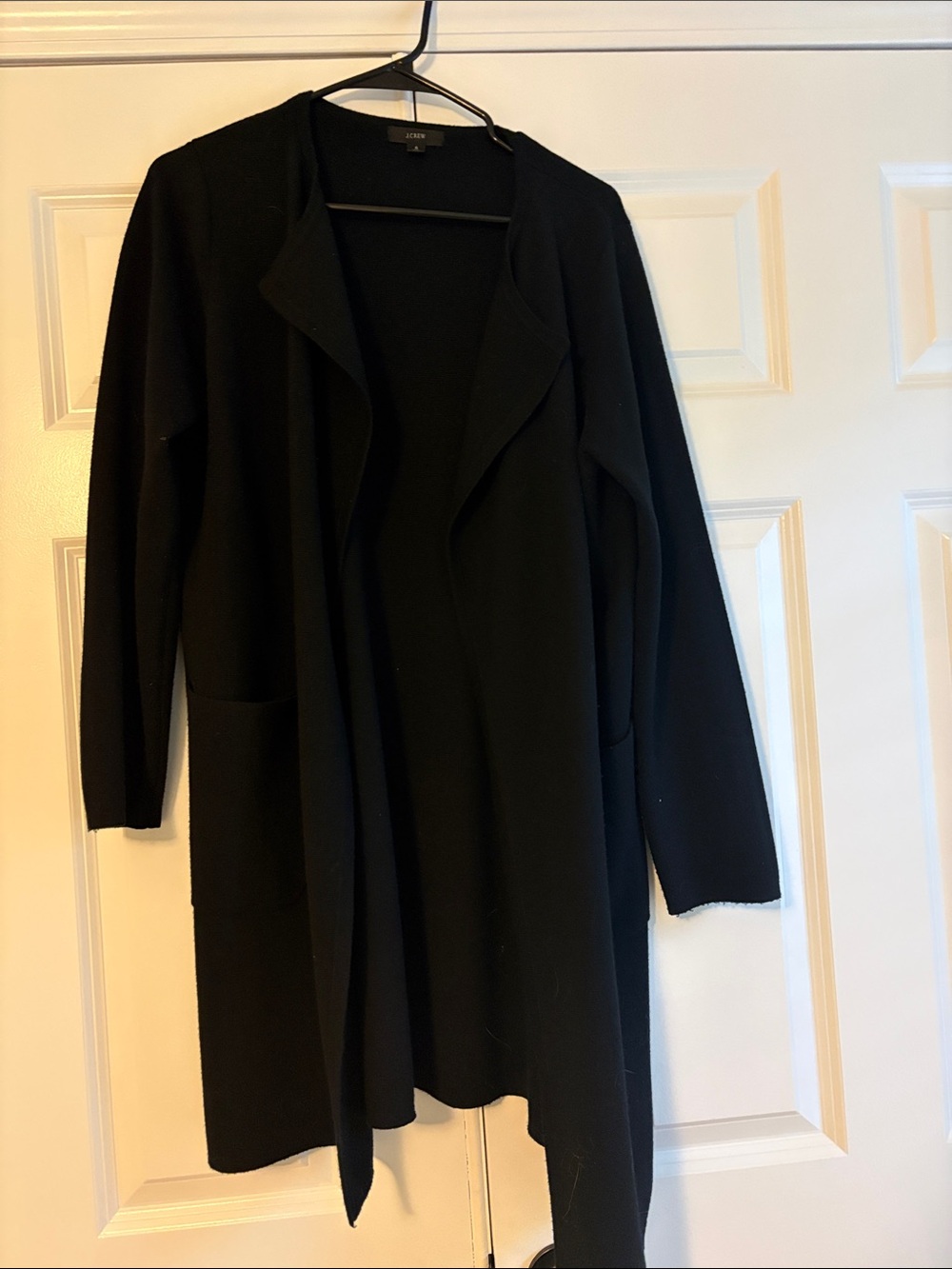 J. Crew Black cotton Juliette Cardigan